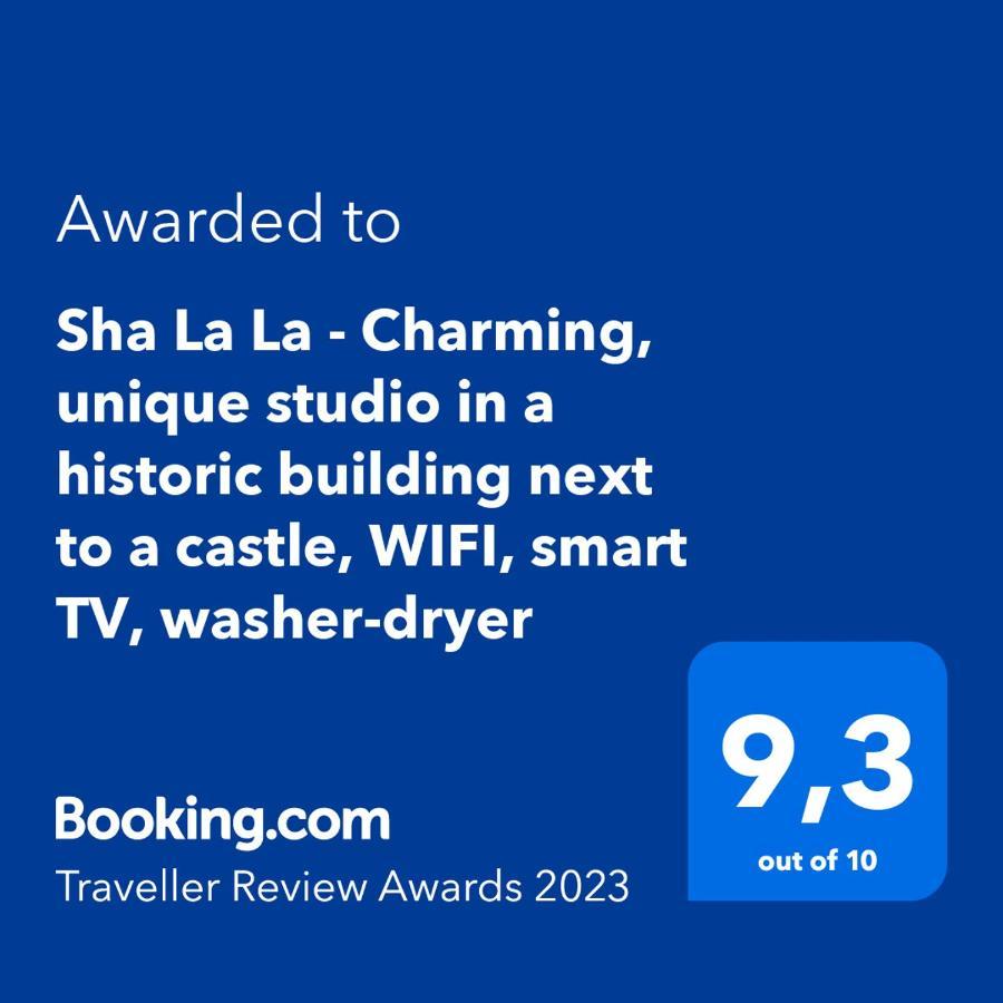 Sha La La - Charming, Unique Studio In A Historic Building Next To A Castle, Wifi, Smart Tv, Washer-Dryer Bakar Ngoại thất bức ảnh